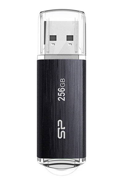 Silicon Power USB Flash Drive Blaze B02, 256GB, USB 3.2, μαύρο