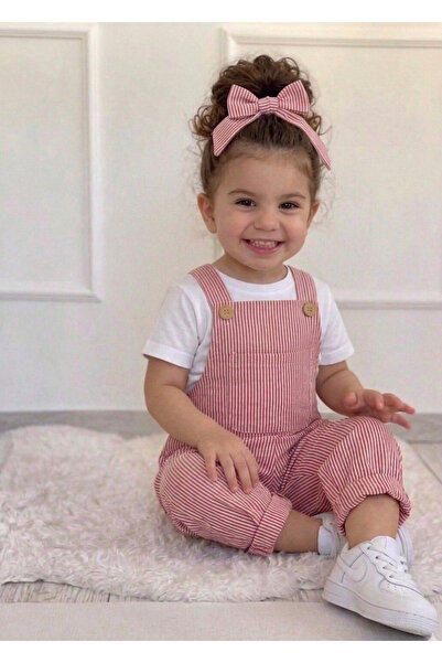 Süslüm Kids بدلة وحزام للبنات