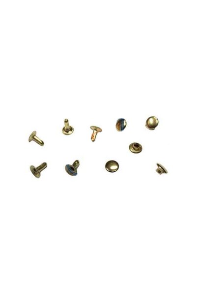 Rivet Perçin - 10mm, Sarı, 1000 Adet