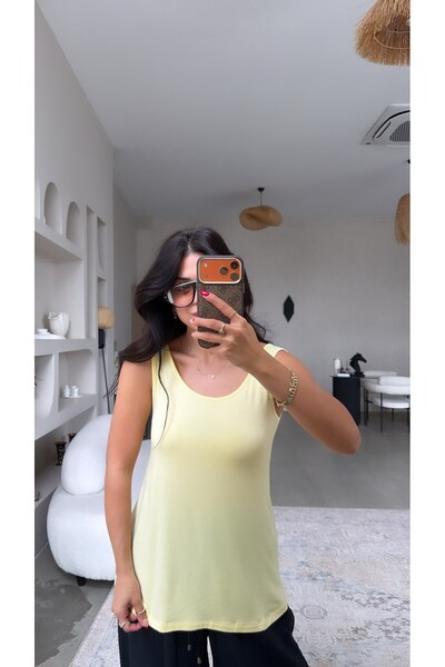 Buket Teke Yellow Oval Finished Casual Athlete