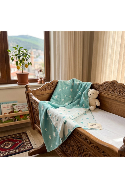 BİANCOFİGLİO Tri̇ko Baby Blanket