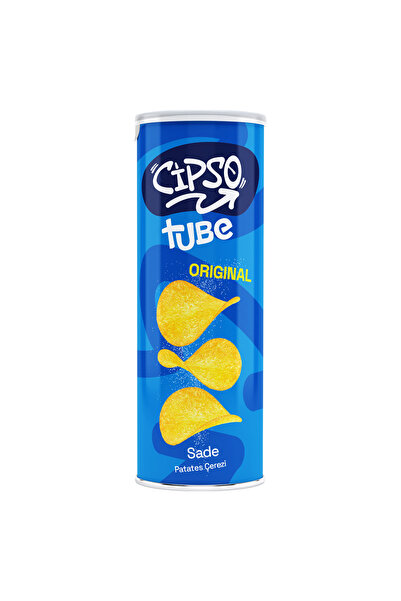 Cipso Tube Orijinal Sade Cips 160 G (4'li Paket)