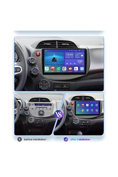 coni Honda Jazz 2009-2012 Uyumlu Android Navigasyon Multimedya Tesla Ekran Ka...