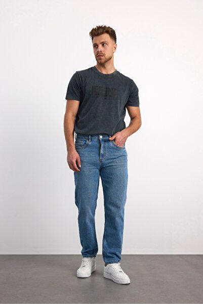 Vigoss Jeans 76082-70965 بنطلون جينز رجالي بقصة ضيقة وخصر متوسط وساق نحيفة 76...
