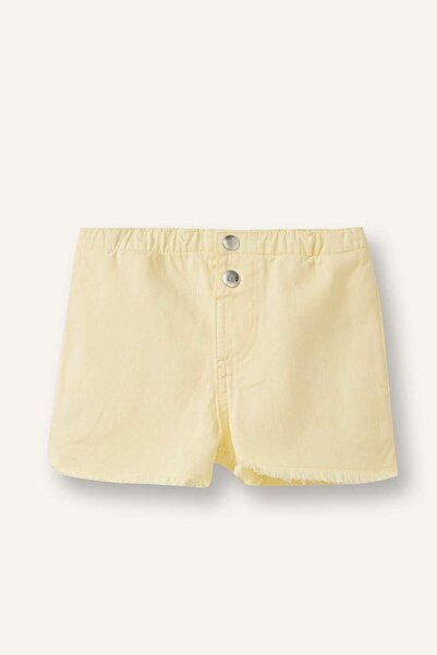 DeFacto Gabardin Şort Kız Bebek H8940A526HS