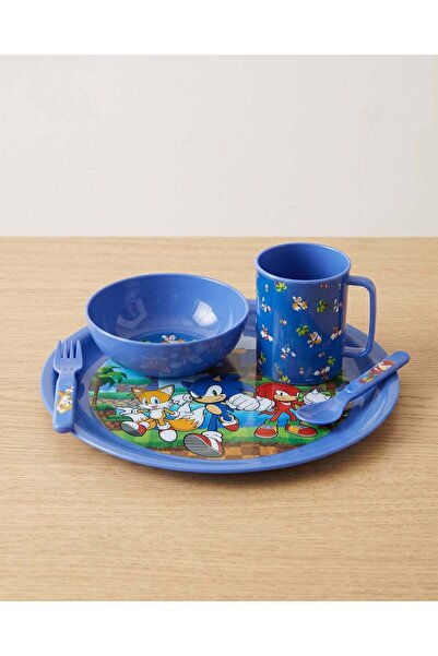 REDTAG Blue Sonic 5-Piece Breakfast Set
