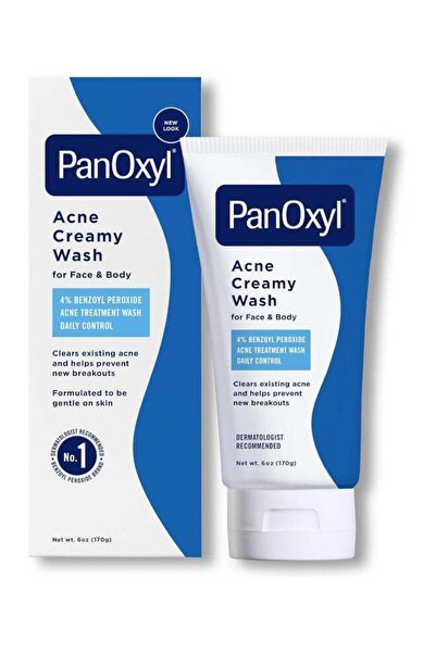 HEALTH HOUSE PHARMACY PanOxyl Acne Creamy Wash, 4% Benzoyl Peroxide, 6 Oz Whi...