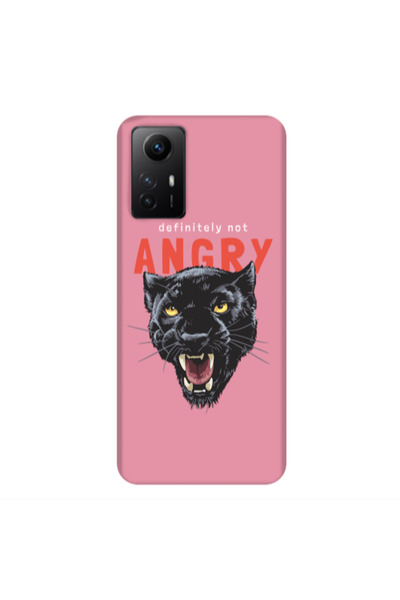 Other Xiaomi Redmi Note 12s Pointed teeth Pink Colored Silicone TPU Θήκη