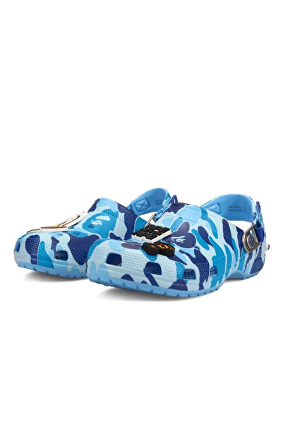 Crocs Classic Clog A Bathing Ape ABC Camo Blue