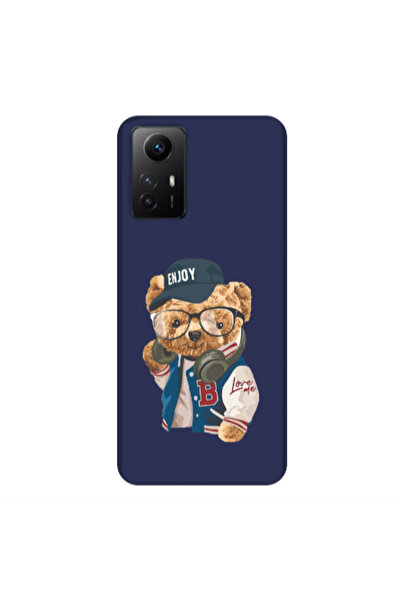 Other Xiaomi Redmi Note 12s Enjoy Dark blue Colored Silicone TPU Θήκη