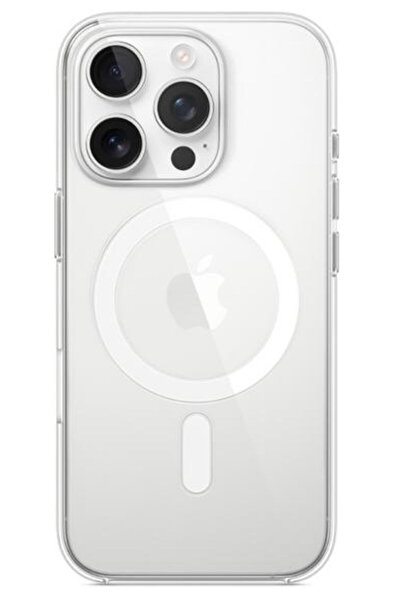 Apple Husă transparentă cu MagSafe pentru iPhone 16 Pro - Husă de protecție t...