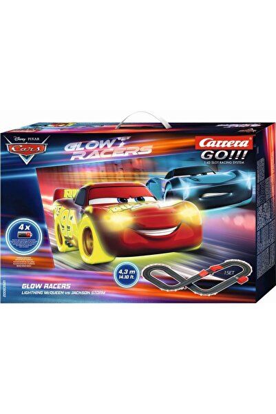 Carrera Go Set Disney Cars Φωτεινή Πίστα Αγώνων (091035)