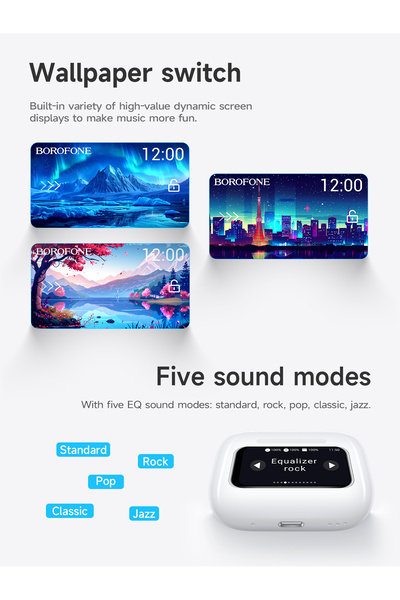Borofone TOUCHSCREEN EARBUD BW76