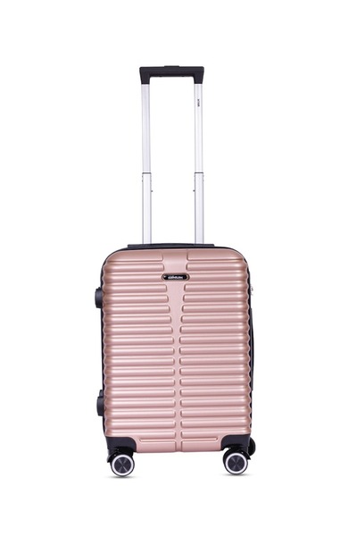 Mnuk Destiny 20-Inch Carry On ABS Cabin Luggage – Lightweight Hard Shell Suit...