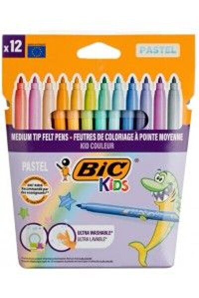 Bic Λεπτοί Πλενόμενοι Παστέλ Μαρκαδόροι (520084)