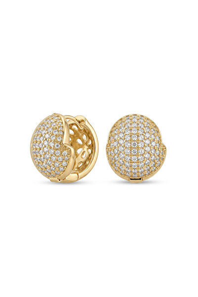 Charmist Steel Zircon Lumi Earrings