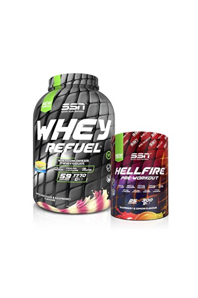SSN Sports Style Nutrition Refuel Combination 4 (Ssn Whey Refuel White Chocol...