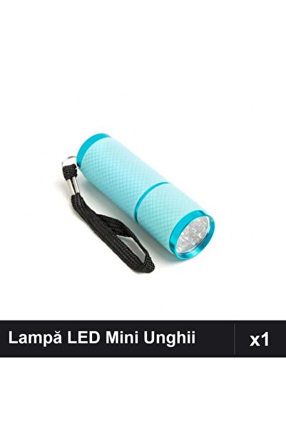 NAİLS Lampă LED Lanternă Mini 9 Becuri pentru Uscare Unghii Gel Manichiură