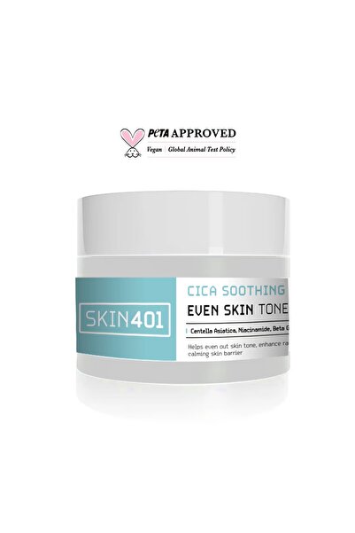 Skin 401 Cica Yatıştırıcı ve Aydınlatıcı Tonik Ped 100 Adet – Centella Asiati...