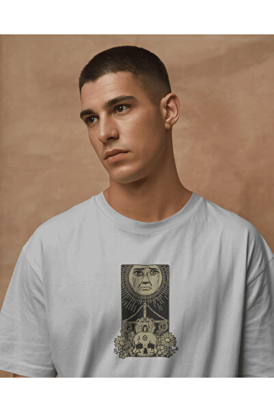 buzagi tasarım ürünleri Midsommar Unisex White Regular T-Shirt