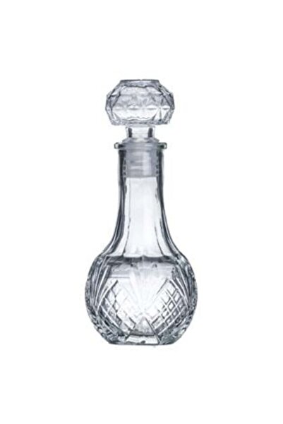 SHOPIENS Sticlă de lichior cu gât și capac cu model în relief, 100 ml