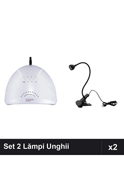 NAİLS Set 2 Lămpi Unghii: UV/LED 48W + LED Flexibilă 3W Manichiură