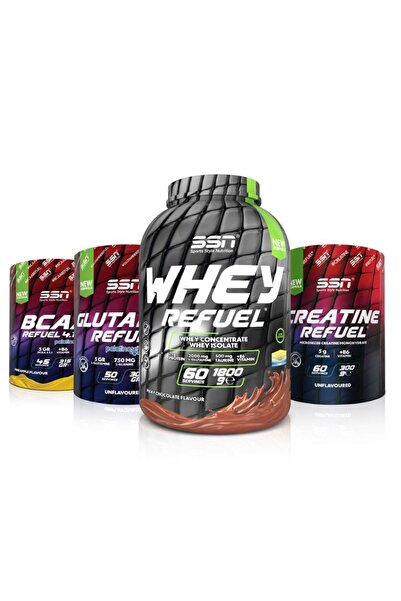 SSN Sports Style Nutrition Refuel Mega Kombinasyonu 1 ( SSN Whey Refuel 1800g...