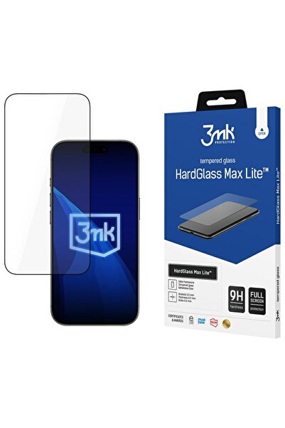 3MK HardGlass Max Lite Sticlă securizată pentru iPhone 17 Air, Transparent