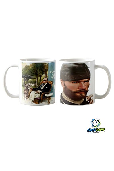 Ghostbastır Design كوب أتاتورك |   قطعة واحدة K0153