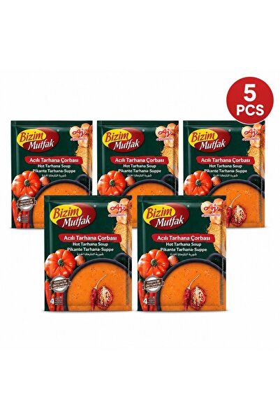Bizim Supa Tarhana Iute Turceasca Set 5 Buc 65 Gr