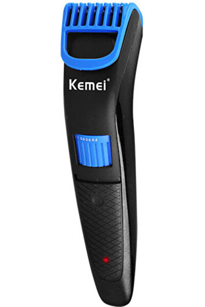 Kemei Επαναφορτιζόμενη Κουρευτική Μηχανή Μαύρο/Μπλε KM-220