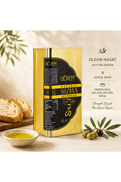 Görem Zeytin Soğuk Sıkım Sızma Zeytinyağı