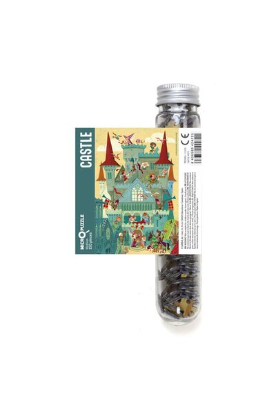 Londji Puzzle cu pahare de măsurare în miniatură: Castel