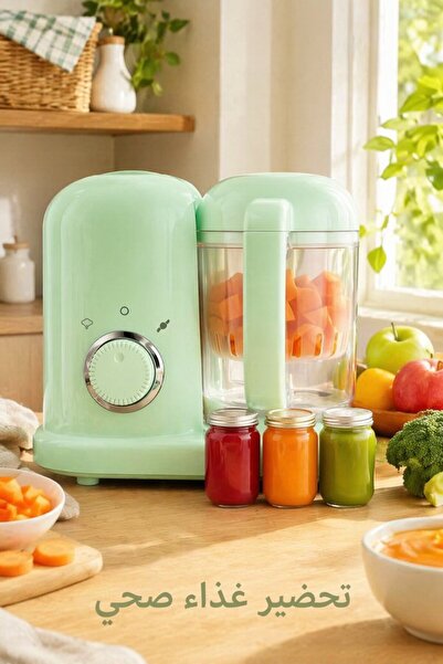 Generic 1 Piece Bpa Free Steam Blend Heat Baby Food Maker Puree Blender Dishw...