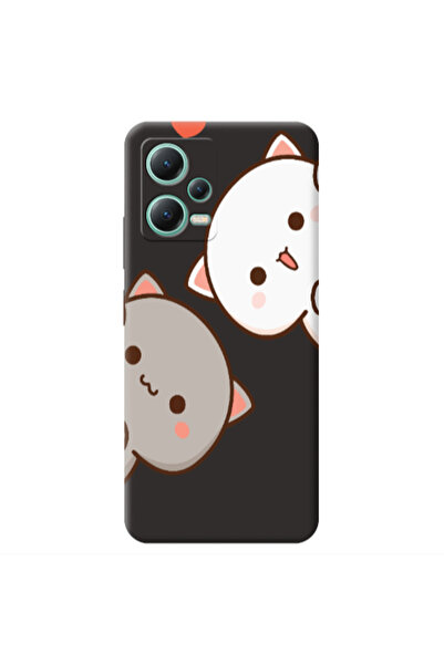 Other Xiaomi Redmi Note 12 Pro 5G We are here Black Colored Silicone TPU Θήκη