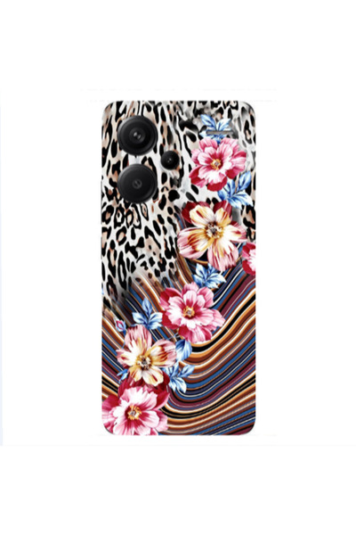 Other Xiaomi Redmi Note 13 Pro+ 5G Leopar patterned Transparent Silicone TPU ...