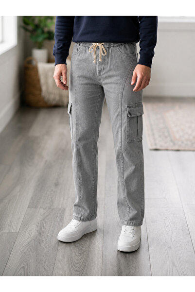 Jeans cargo Abu Pocket Oversize Loose Jeans