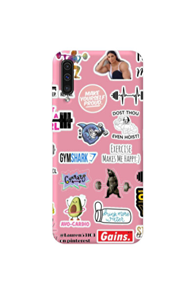 Other Samsung A70 Mixed up 2 Pink Colored Silicone TPU Θήκη