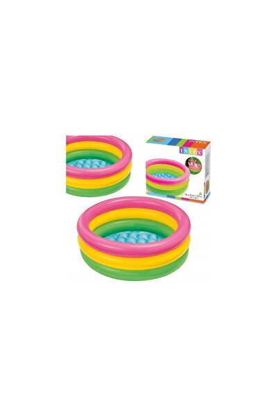 Intex Piscină pentru bebeluși Sunset Glow, 61 x 22 x 15 cm