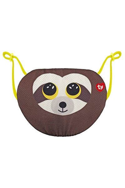 TY Mask Sloth Dangler Brown