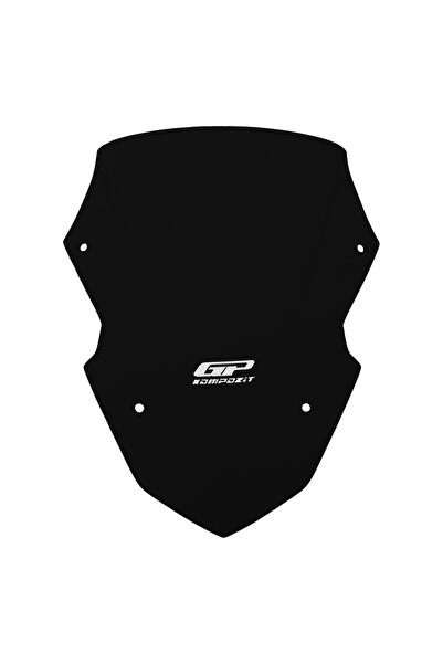 GP KOMPOZİT Yamaha XMAX 250 Tech Max 2024-2026 Uyumlu Spor Ön Cam Siyah 37 cm