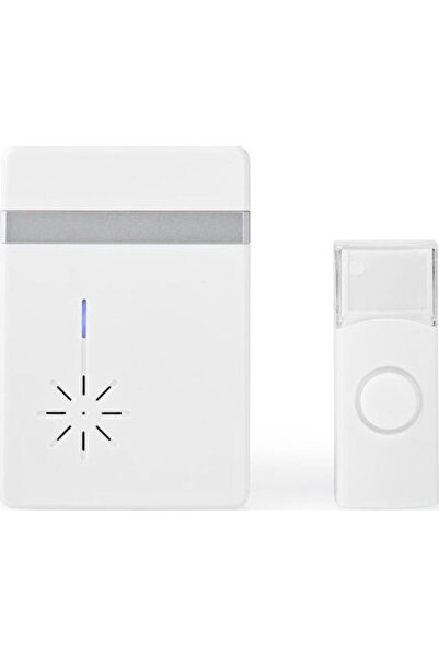 Nedis Ασύρματο κουδούνι πόρτας Wi-Fi με ένδειξη LED και ρυθμιζόμενη ένταση ήχ...