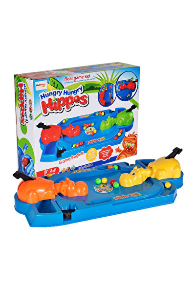 MalPlay Board game, Hungry Hungry Hippos, 4 years+