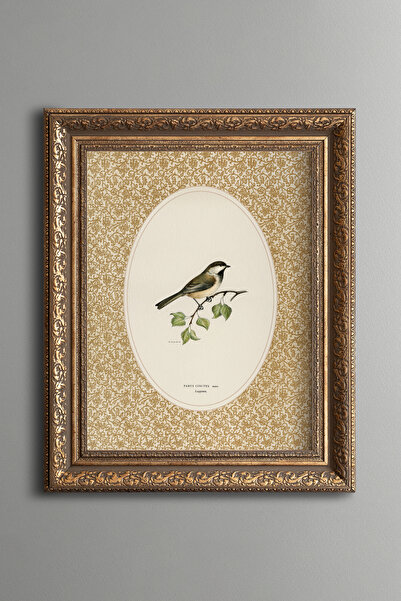 epiqart Bird - Vintage Patterned Painting - Thick Model