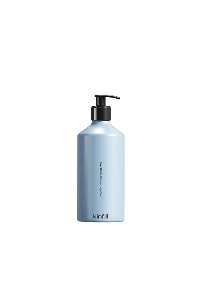 Kinfill Dozator reutilizabil din aluminiu cu pompă, Kinfill, Cloud, 500 ml
