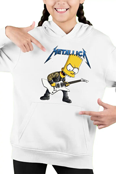 OEM Hanorac Copii Fete Metallica The Simpsons Bart Merch