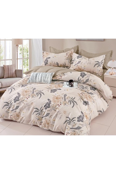 CHIRASO Set Lenjerie pat LUX CHIRASO, 7 piese Cearceaf 220x240 și Elastic 180...