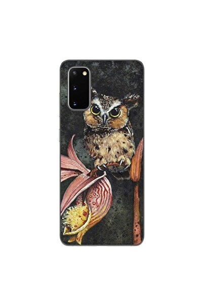 OEM Husa compatibila cu Samsung Galaxy S20 Silicon Gel Tpu Model Owl Painted