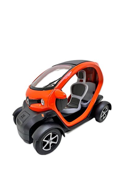 WELLY Renault Twizy Portocaliu Model Auto din Metal Turnat sub Presiune