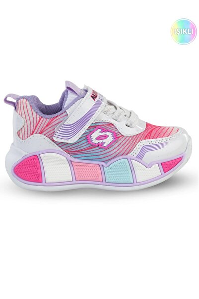 Alessio Size 22-25 Sports Shoes - White
